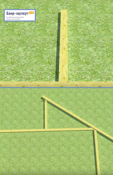 Как сделать крышу с мансардой для бани Как сделать крышу с мансардой для бани