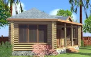 Одноэтажные бани с верандой Одноэтажные бани с верандой