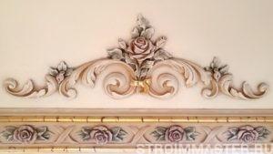 Патирование лепнины Патирование лепнины