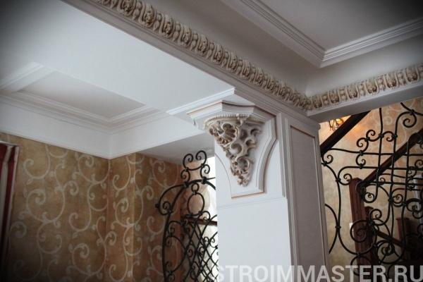 Патирование лепнины Патирование лепнины