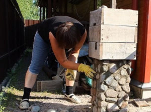 Беседки для дачи своими руками простые: стальные, деревянные, каменные Беседки для дачи своими руками простые: стальные, деревянные, каменные