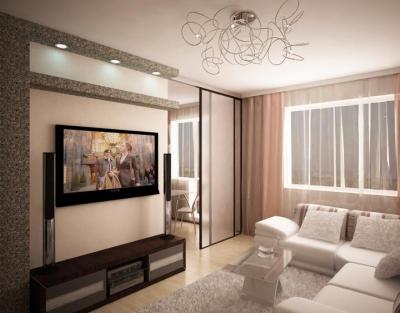 Дизайн однокомнатной квартиры 35 кв. м – фото, лучшие варианты планировок