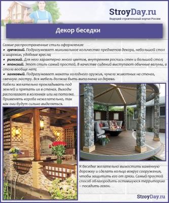 Беседки для дачи своими руками простые: стальные, деревянные, каменные Беседки для дачи своими руками простые: стальные, деревянные, каменные