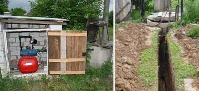 Водопровод на даче своими руками: схема водоснабжения и процесс самостоятельного подключения