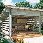 Беседки для дачи своими руками простые: стальные, деревянные, каменные Беседки для дачи своими руками простые: стальные, деревянные, каменные