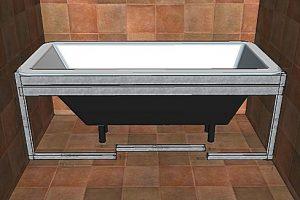 Экран для ванны своими руками