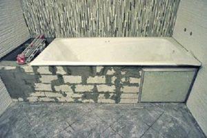 Экран для ванны своими руками