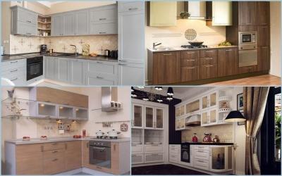 Какие фасады лучше выбрать для кухни: эмаль или плёнка ПВХ Какие фасады лучше выбрать для кухни: эмаль или плёнка ПВХ