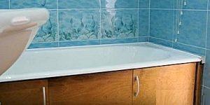 Экран для ванны своими руками