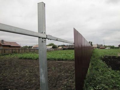 Как построить забор из профлиста своими руками: этапы подготовки и видео пример самостоятельного строительства забора из профлиста