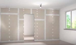 Как сделать стену из гипсокартона &mdash; подробная инструкция