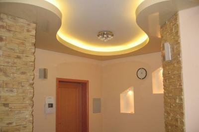 Двухуровневый потолок из гипсокартона своими руками Двухуровневый потолок из гипсокартона своими руками