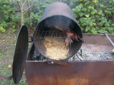 Коптильня своими руками: холодная, горячая. Схемы и чертежи Коптильня своими руками: холодная, горячая. Схемы и чертежи