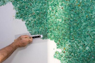 Жидкие обои для стен. Как наносить самостоятельно Жидкие обои для стен. Как наносить самостоятельно