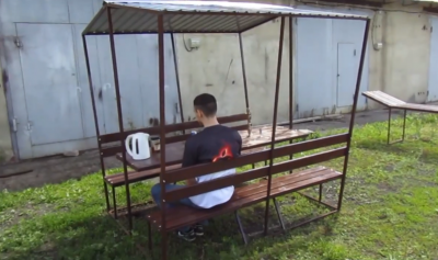 Беседки для дачи своими руками простые: стальные, деревянные, каменные Беседки для дачи своими руками простые: стальные, деревянные, каменные