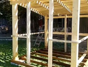 Беседки для дачи своими руками простые: стальные, деревянные, каменные Беседки для дачи своими руками простые: стальные, деревянные, каменные