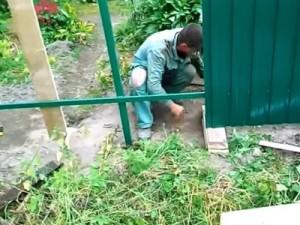 Как построить забор из профлиста своими руками: этапы подготовки и видео пример самостоятельного строительства забора из профлиста