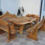 Мебель из натурального дерева своими руками для дома и сада: инструкции по изготовлению