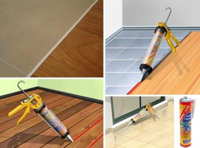 Мастика для ламината — после укладки, для полировки и швов