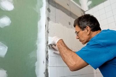 Плитка на гипсокартон в ванной Плитка на гипсокартон в ванной