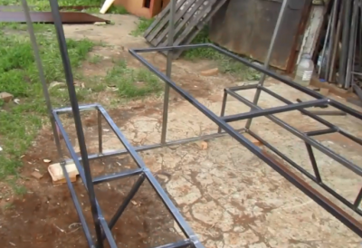 Беседки для дачи своими руками простые: стальные, деревянные, каменные Беседки для дачи своими руками простые: стальные, деревянные, каменные