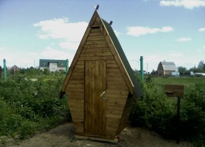 Туалет на даче своими руками. Поэтапное фото