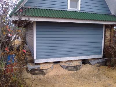 Фундамент из автомобильных покрышек своими руками Фундамент из автомобильных покрышек своими руками