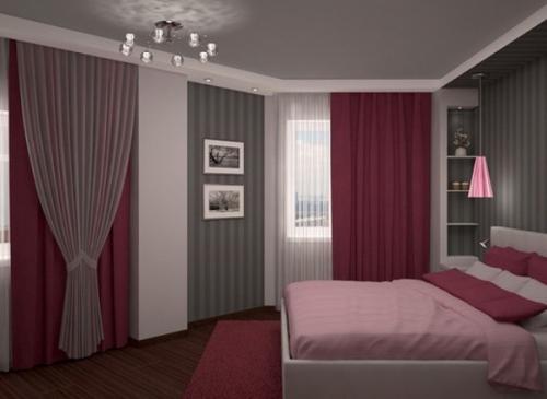 Спальня в розовом цвете Спальня в розовом цвете