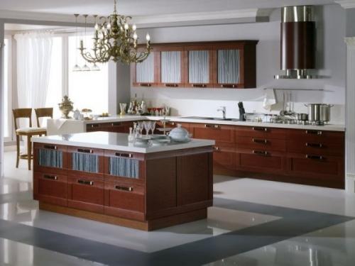 Островная кухня: особенности размещения Островная кухня: особенности размещения