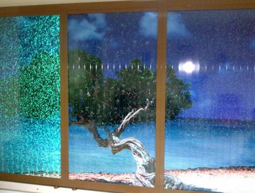 Водяная стена в  интерьере Водяная стена в  интерьере