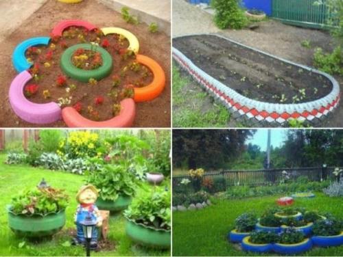 Как оградить клумбу Как оградить клумбу