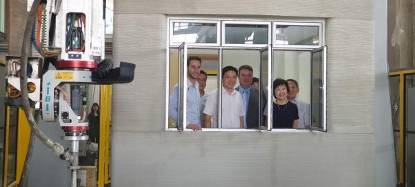 Сингапур тестирует 3D-принтер для печати архитектурных объектов цементными смесями  Сингапур тестирует 3D-принтер для печати архитектурных объектов цементными смесями