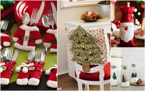 Украшаем кухню к Новому году