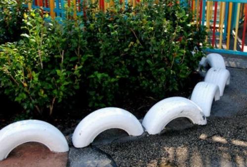 Как оградить клумбу Как оградить клумбу