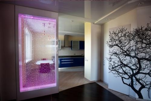 Водяная стена в  интерьере Водяная стена в  интерьере