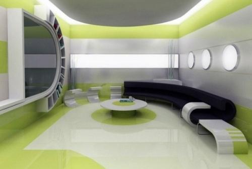 Футуризм в интерьере