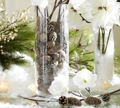 Чем наполнить стеклянную вазу для декора Чем наполнить стеклянную вазу для декора