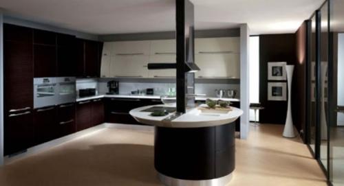 Островная кухня: особенности размещения Островная кухня: особенности размещения