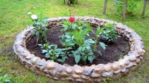 Как оградить клумбу Как оградить клумбу