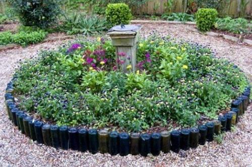 Как оградить клумбу Как оградить клумбу