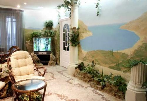 Фреска на стену собственными руками