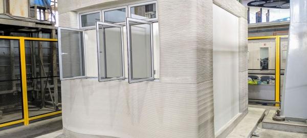 Сингапур тестирует 3D-принтер для печати архитектурных объектов цементными смесями  Сингапур тестирует 3D-принтер для печати архитектурных объектов цементными смесями