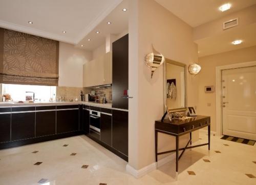 Кухня, совмещённая с прихожей: правила оформления Кухня, совмещённая с прихожей: правила оформления