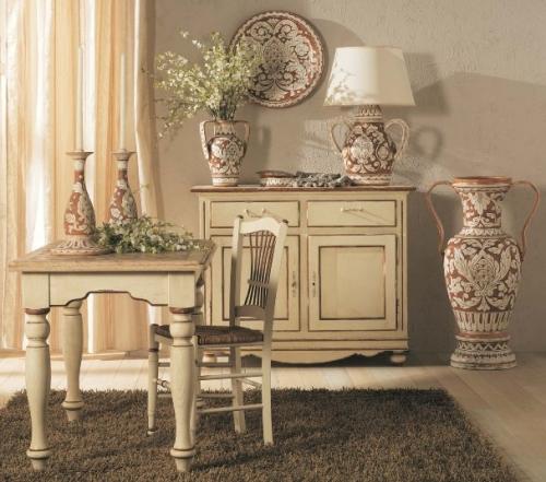 Вазы в интерьере комнаты Вазы в интерьере комнаты