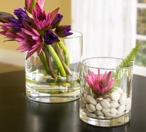 Чем наполнить стеклянную вазу для декора Чем наполнить стеклянную вазу для декора