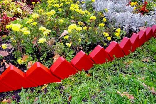 Как оградить клумбу Как оградить клумбу