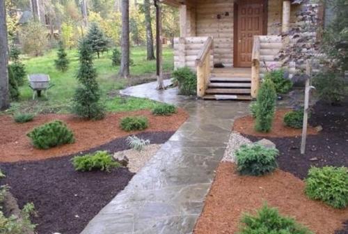 Мраморная крошка в ландшафтном дизайне Мраморная крошка в ландшафтном дизайне