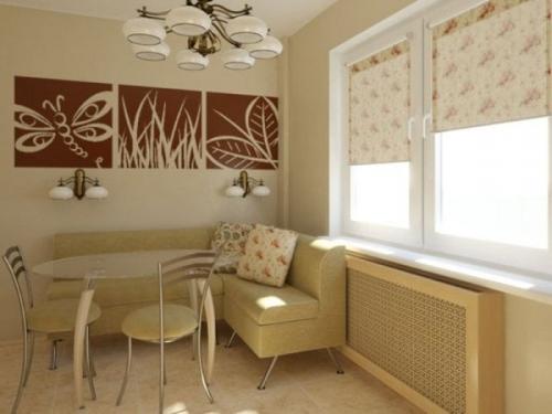 Диван в интерьере кухни Диван в интерьере кухни