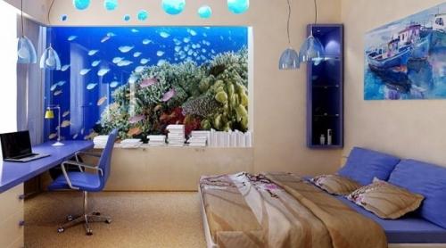 Аквариум в интерьере гостиной Аквариум в интерьере гостиной