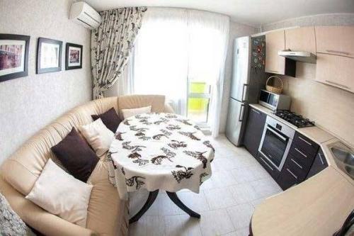 Диван в интерьере кухни Диван в интерьере кухни